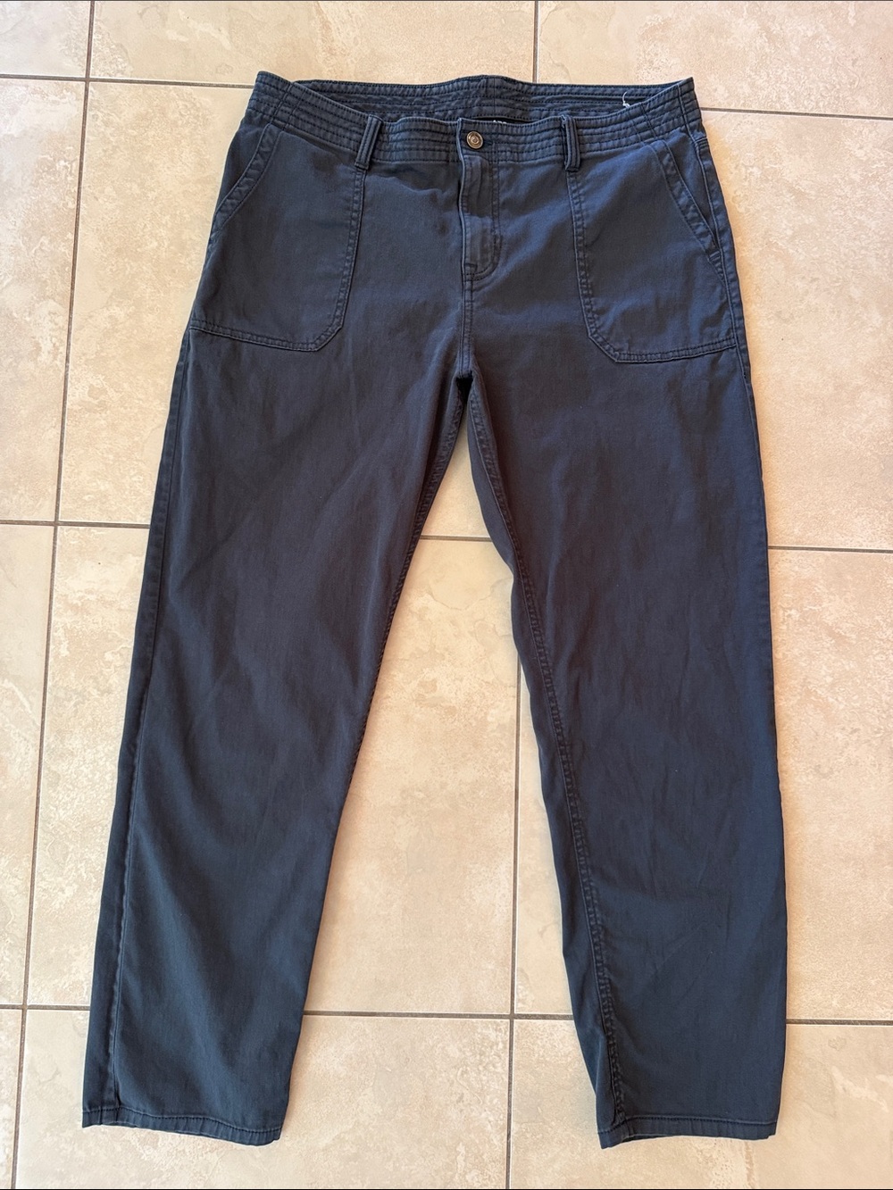 Prana Men's Dark Navy Casual Chino Pants